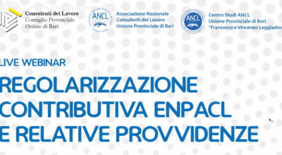 Regolarizzazione contributiva ENPACL e relative provvidenze