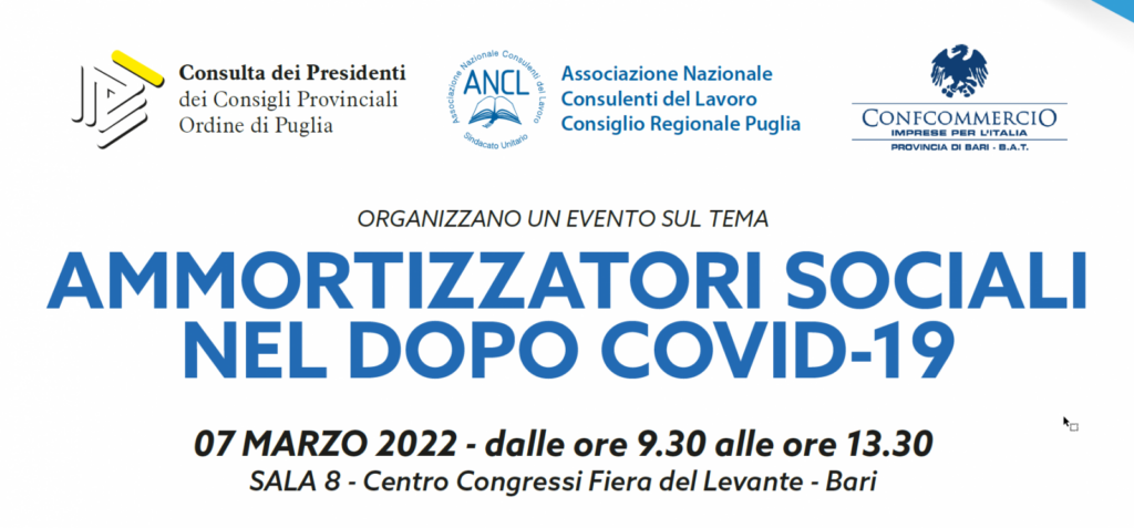Ammortizzatori sociali nel dopo Covid-19