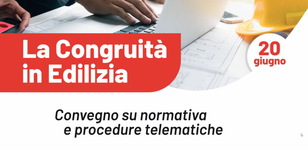 La congruità in edilizia