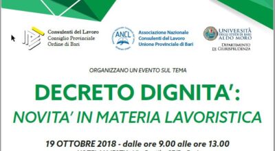 Decreto dignità: Novità in materia lavoristica