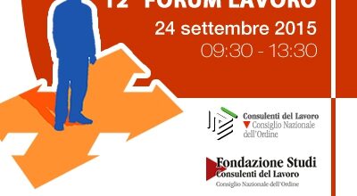 12° FORUM LAVORO