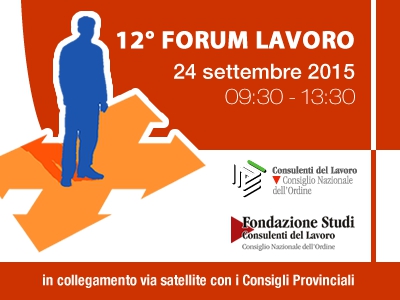 12° FORUM LAVORO