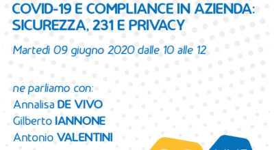 Covid-19 e compliance in azienda: sicurezza, 231 e privacy