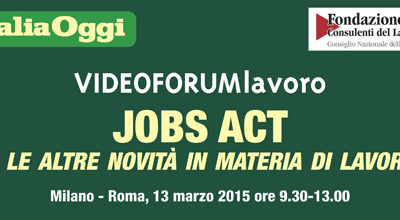 VIDEO FORUM JOBS ACT